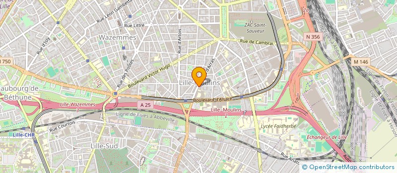 localisation de l'entreprise TRADING AUTO à LILLE