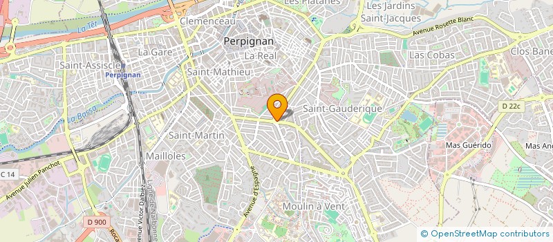 localisation de l'entreprise TRADING AUTO  PERPIGNAN