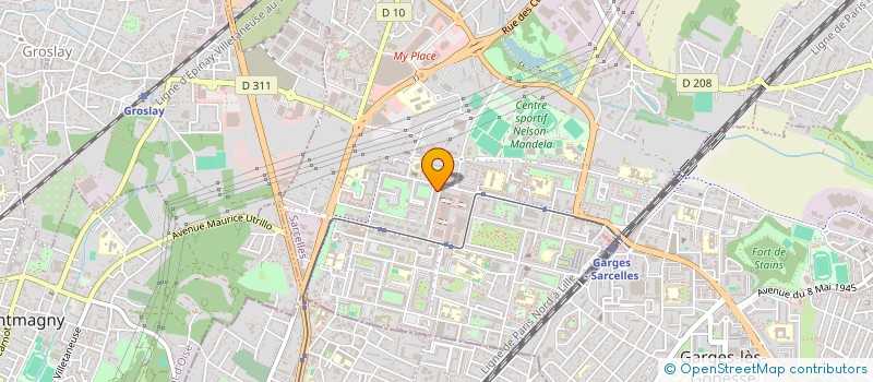 localisation de l'entreprise TRADING COMPANY à SARCELLES