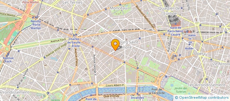 localisation de l'entreprise TRADING DES VOSGES  PARIS