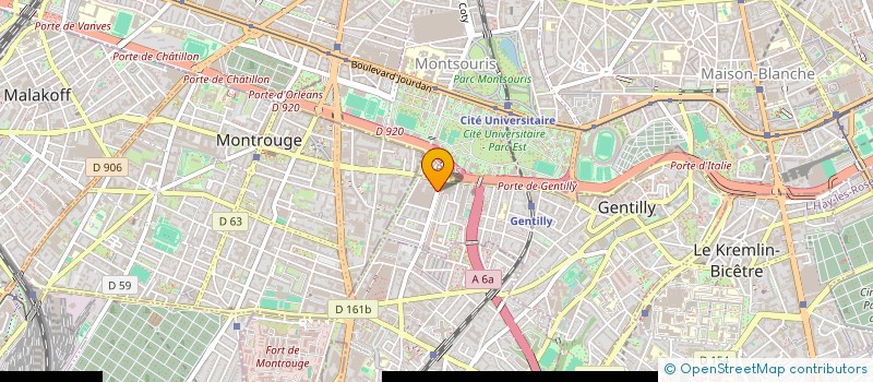 localisation de l'entreprise TRADING DEVELOPPEMENT ET CONSULTANT ART  GENTILLY