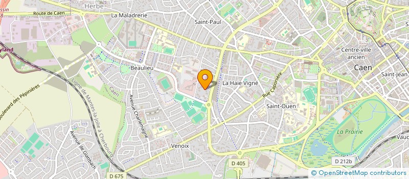 localisation de l'entreprise TRADING EQUIPEMENT SERVICE à CAEN