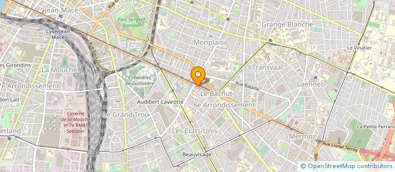 localisation de l'entreprise TRADING FOOD IMPORT  LYON