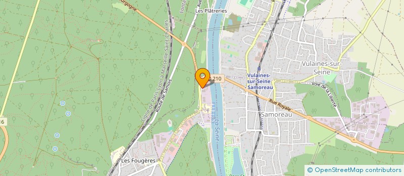 localisation de l'entreprise TRADING IMMO  SAMOIS SUR SEINE