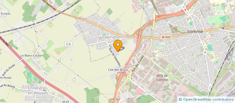 localisation de l'entreprise TRADING IMPORT TOUS COMBUSTIBLES à LILLE