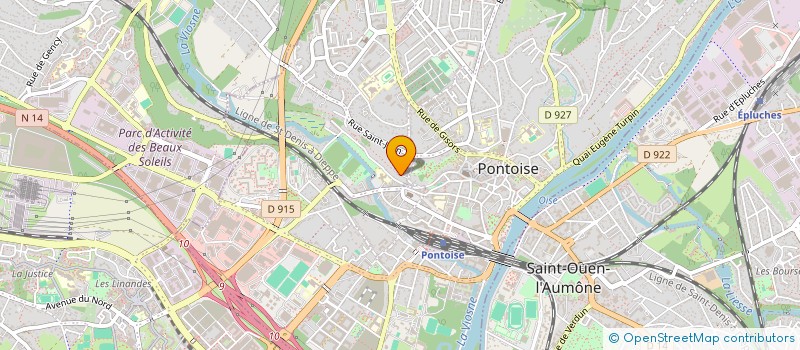 localisation de l'entreprise TRADING INTERNATIONAL GROUP à PONTOISE