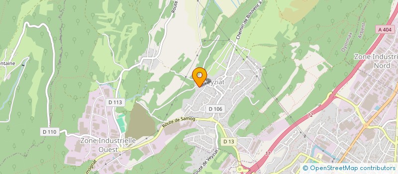 localisation de l'entreprise TRADING PLAST à OYONNAX