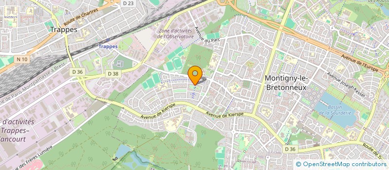 localisation de l'entreprise TRADING-SOFTWARE.PRO à MONTIGNY-LE-BRETONNEUX