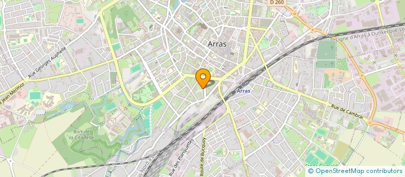 localisation de l'entreprise TRADING SOLUTIONS  ARRAS