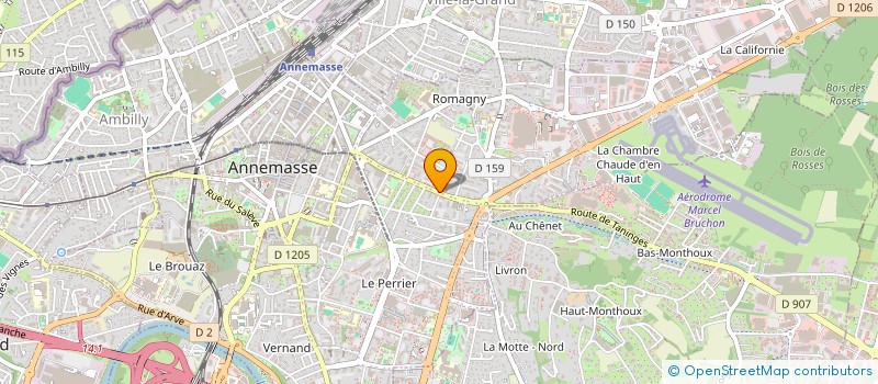 localisation de l'entreprise TRADINGPLANTES FRANCE à ANNEMASSE