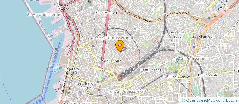 localisation de l'entreprise TRADINNOVATION à MARSEILLE