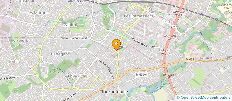 localisation de l'entreprise TRADINOT à COLOMIERS