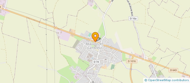 localisation de l'entreprise TRADIPIERRES  BEAUVOIS-EN-CAMBRESIS