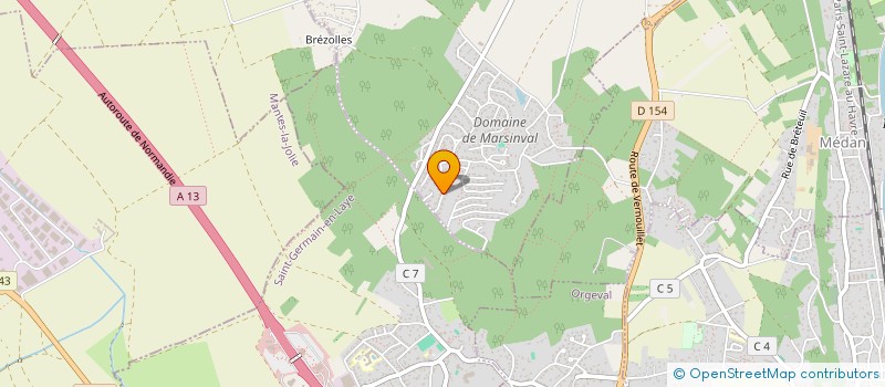 localisation de l'entreprise TRADIREC à VERNOUILLET