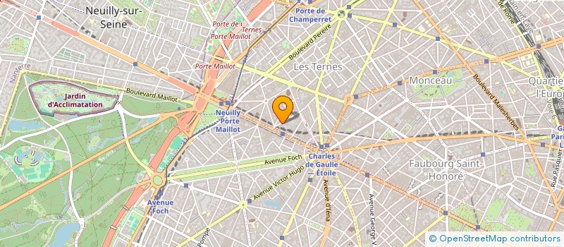 localisation de l'entreprise TRADIS à PARIS