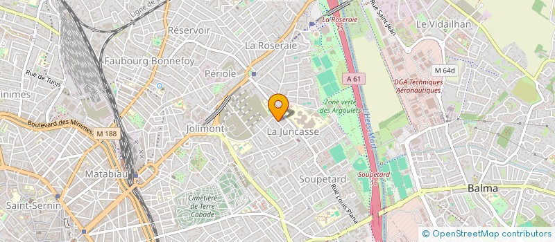 localisation de l'entreprise TRADISOLS-E.F.F. à TOULOUSE