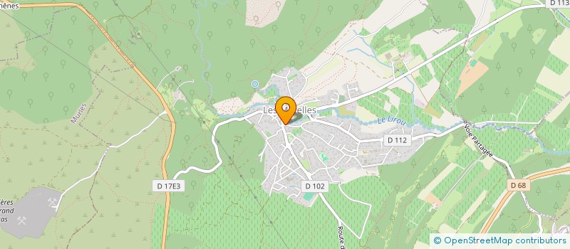 localisation de l'entreprise TRADISTAMP LANGUEDOC à LES MATELLES