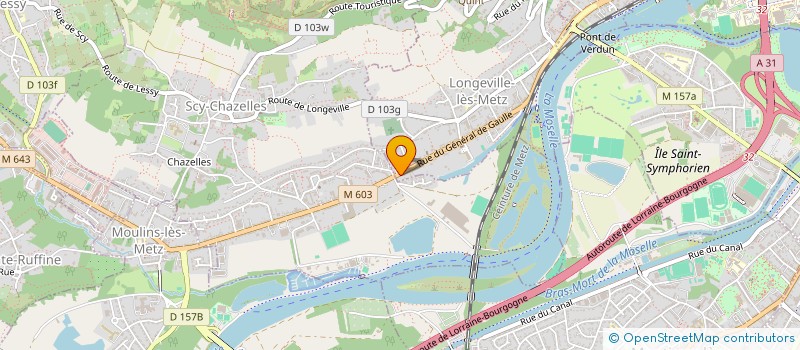 localisation de l'entreprise TRADISTYL CONSTRUCTION à LONGEVILLE-LES-METZ