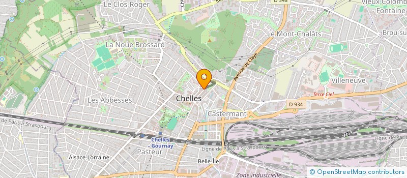 localisation de l'entreprise TRADITION  CHELLES