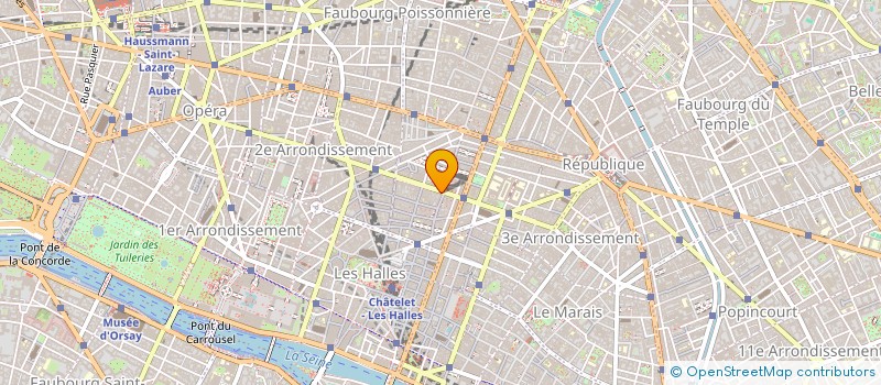 localisation de l'entreprise TRADITION BLEUE  PARIS