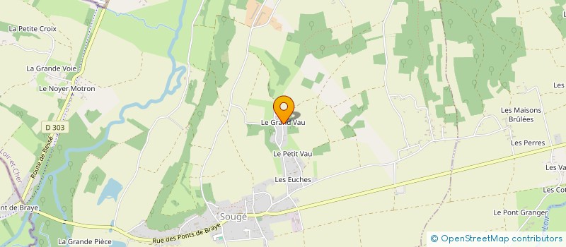 localisation de l'entreprise TRADITION CHAUME  TOURS