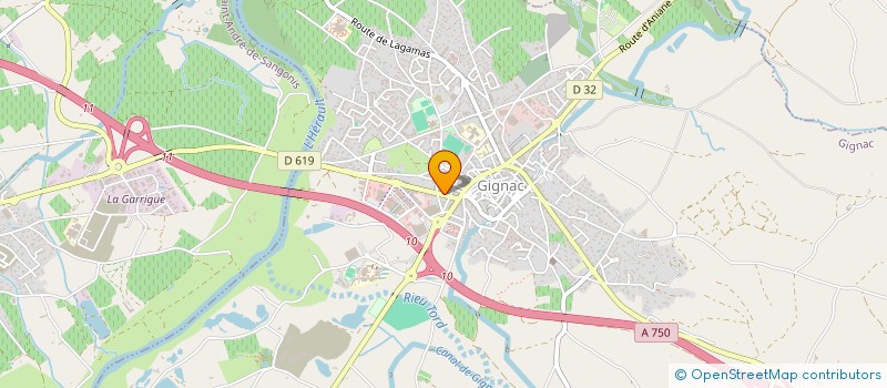 localisation de l'entreprise TRADITION COUVERTURES à GIGNAC