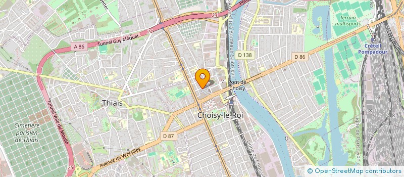 localisation de l'entreprise TRADITION DE CHOISY à CHOISY-LE-ROI