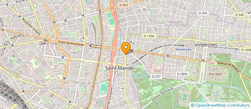 localisation de l'entreprise TRADITION ET DEVELOPPEMENT à SAINT-MANDE