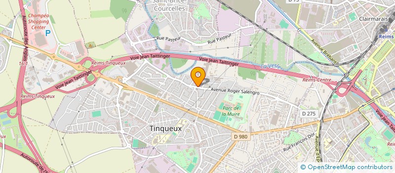 localisation de l'entreprise TRADITION ET ESPACE HABITAT à TINQUEUX