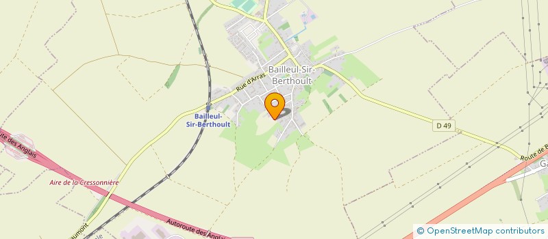 localisation de l'entreprise TRADITION PISCINES ET BOIS  BAILLEUL-SIR-BERTHOULT