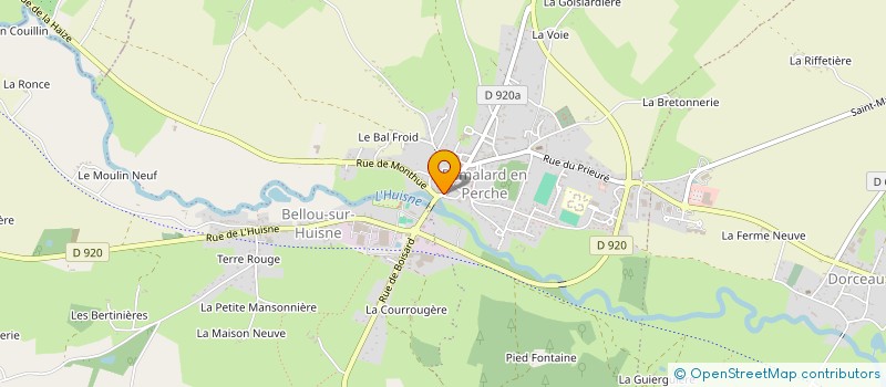 localisation de l'entreprise TRADITION TAPISSIER à REMALARD-EN-PERCHE