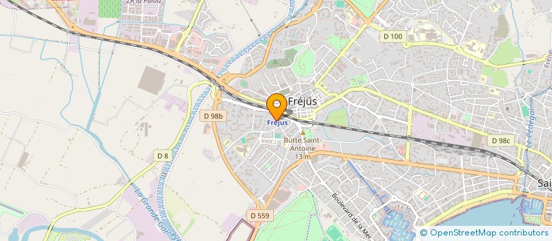 localisation de l'entreprise TRADITIONNEL BATIMENT à FREJUS