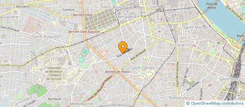 localisation de l'entreprise TRADITIONS CULTURES DECOUVERTES à BORDEAUX