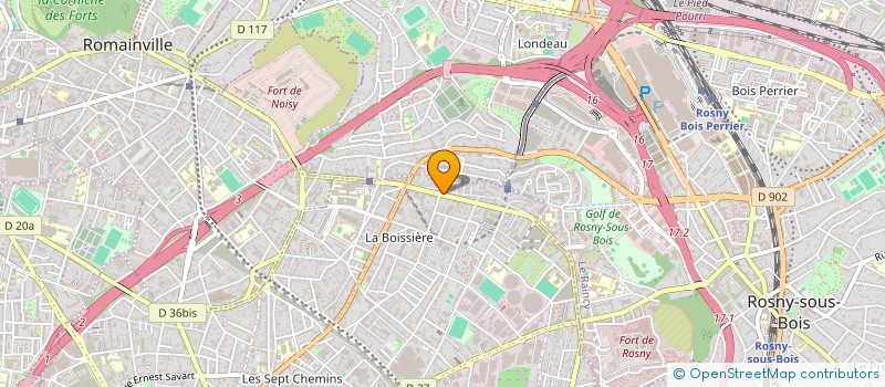 localisation de l'entreprise TRADITIONS DE LA BOISSIERE à MONTREUIL