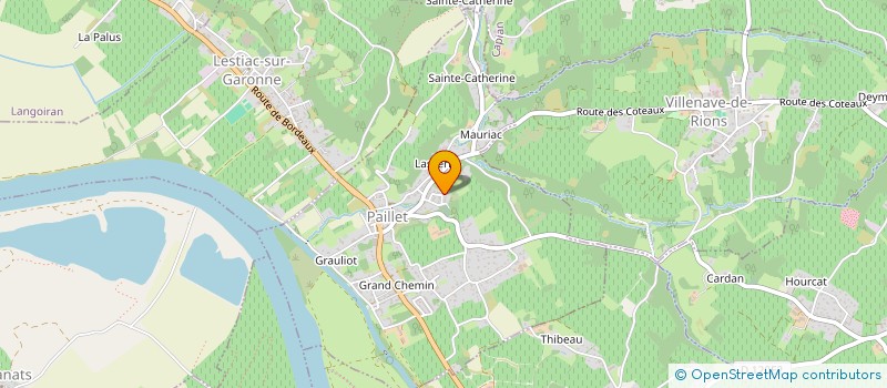 localisation de l'entreprise TRADITIONS ET CONSTRUCTIONS  PAILLET