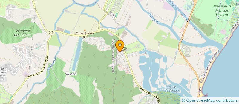 localisation de l'entreprise TRADITIONS ET TERROIRS DE FRANCE à FREJUS