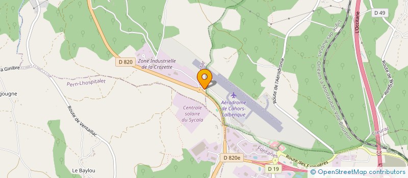 localisation de l'entreprise TRADITIONS GOURMANDES  CIEURAC