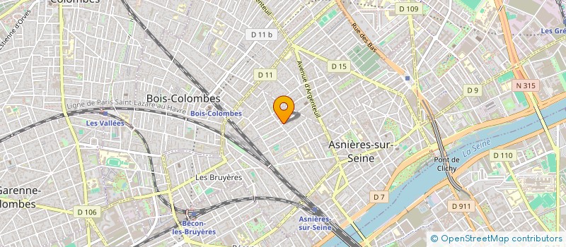 localisation de l'entreprise TRADITIONS LAVAGES  ASNIERES-SUR-SEINE