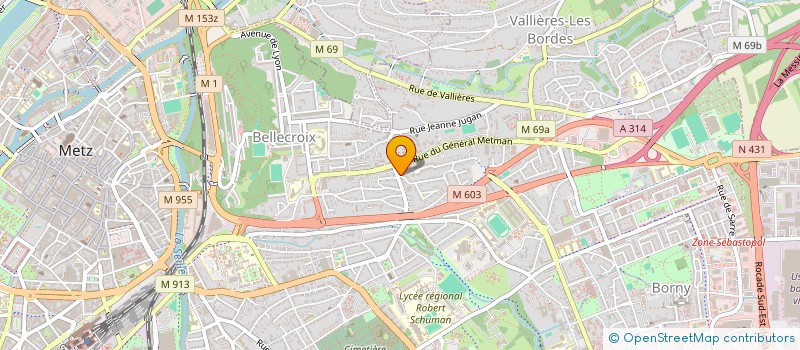 localisation de l'entreprise TRADITIONS NOMADES  METZ