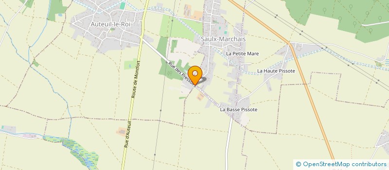localisation de l'entreprise TRADITOIT 78 à SARAN