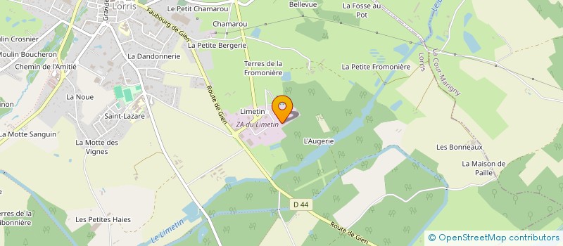 localisation de l'entreprise TRADITOIT  LORRIS