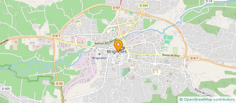 localisation de l'entreprise TRADITON BOIS à BRIGNOLES