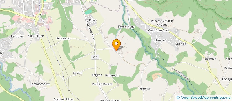 localisation de l'entreprise TRADITON ET TERROIR DE BRETAGNE à PLOURIN-LES-MORLAIX