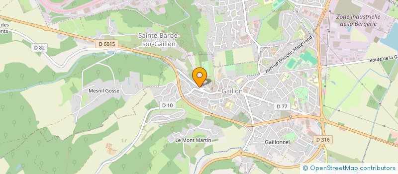 localisation de l'entreprise TRADIWAY à GAILLON