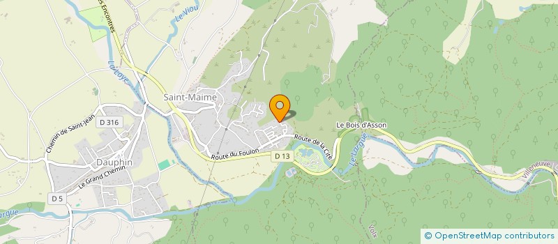 localisation de l'entreprise TRADIX'UP CONSULTING à SAINT-MAIME
