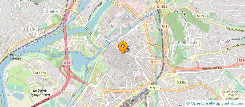 localisation de l'entreprise TRADMAX  METZ