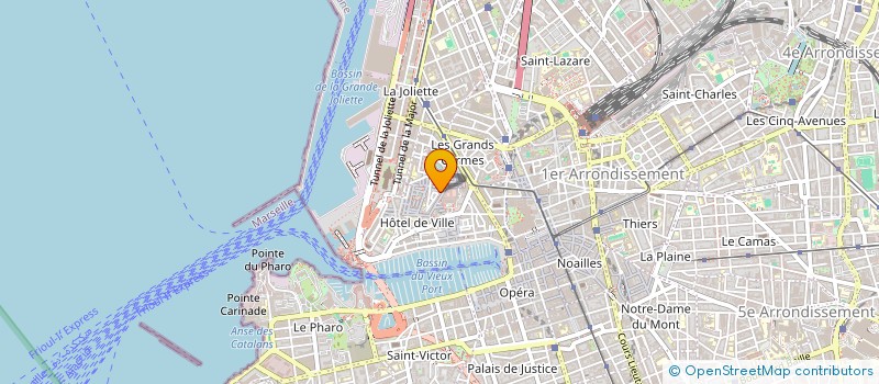 localisation de l'entreprise TRADUC 13 à MARSEILLE