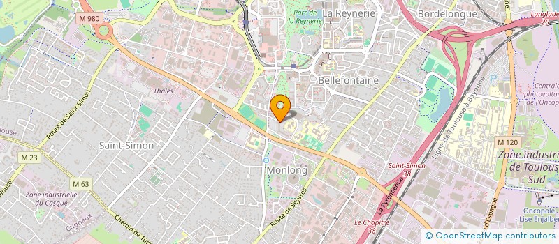 localisation de l'entreprise TRADUCAB à TOULOUSE