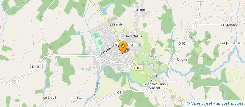 localisation de l'entreprise TRADUCTIONS DICKSON à ORADOUR-SUR-GLANE