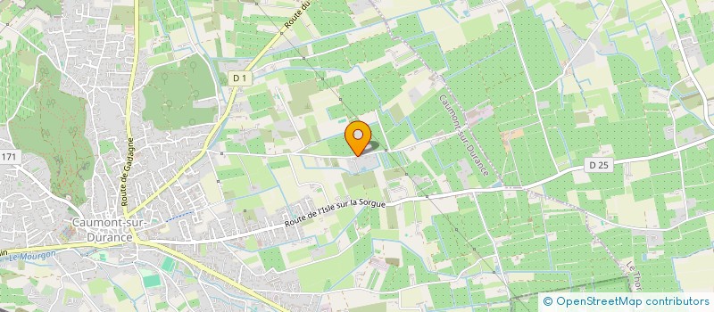 localisation de l'entreprise TRADWELL  CAUMONT-SUR-DURANCE